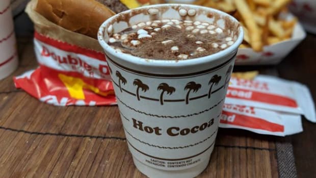 in n out burger hot cocoa