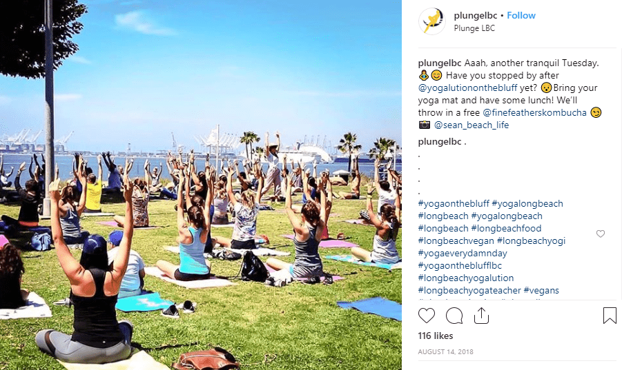 Yoga on the Bluff Long Beach