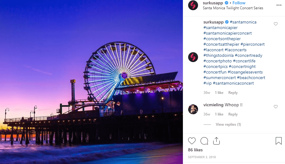 Santa Monica Pier Twilight Concert Series