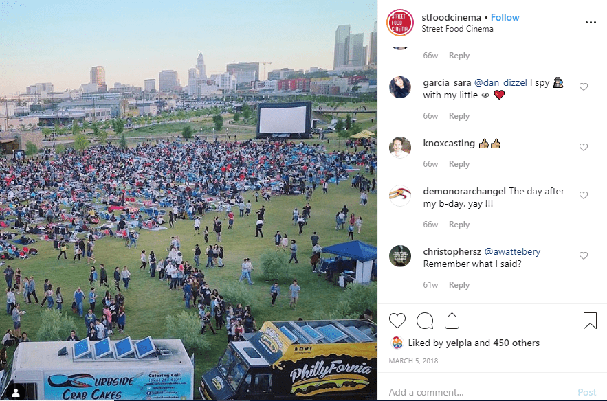 Street Food Cinema Los Angeles