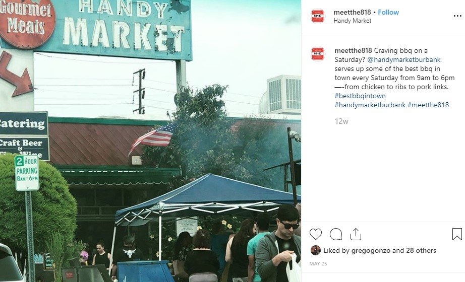 Handy Market BBQ Burbank