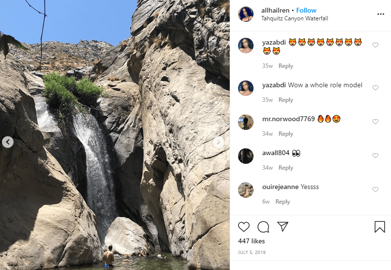 Tahquitz Canyon Waterfall