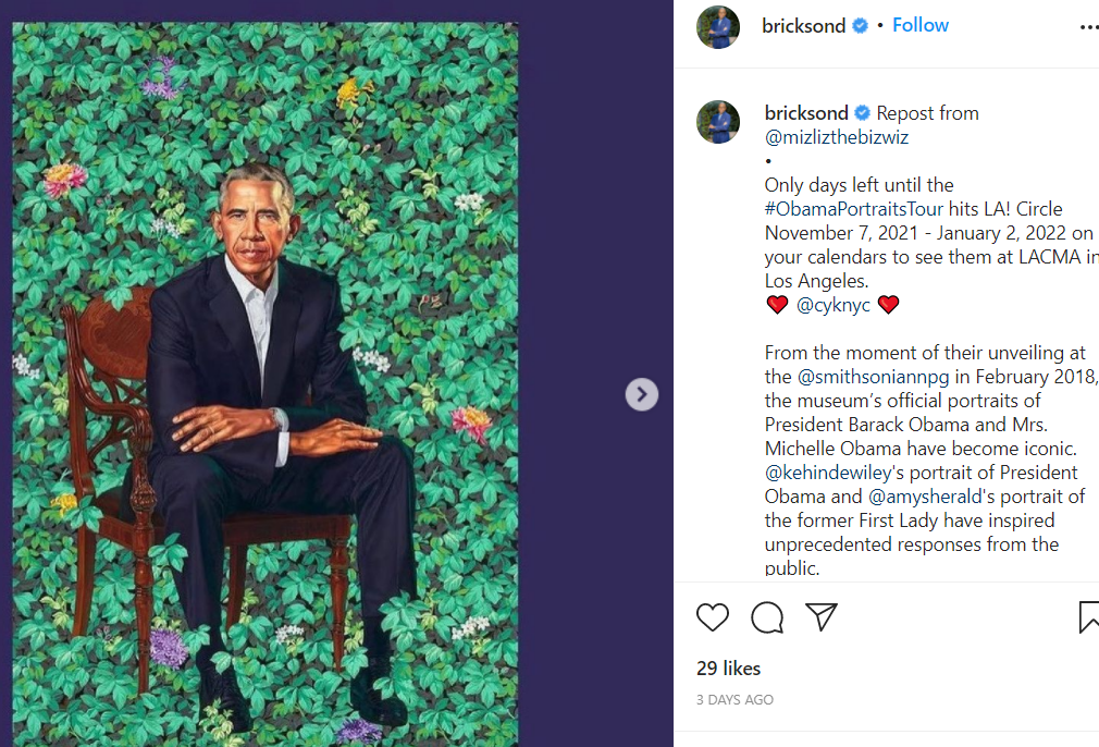 Obama Portraits Tour LA