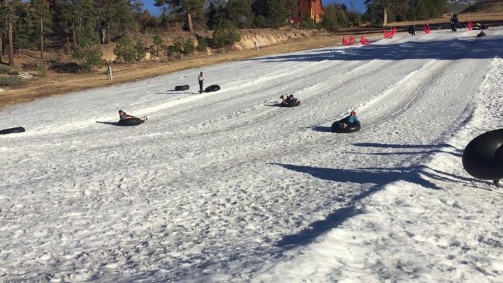 Big Bear Snow tubing