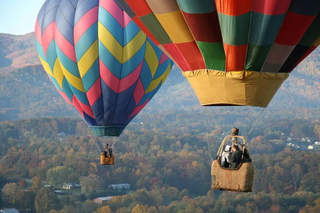 Valentine's Day Balloon Ride LA